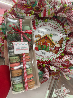 Christmas Macarons