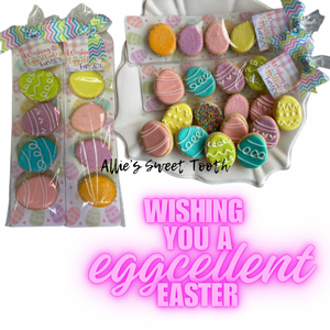 Eggcellent Easter cookie sleeve
