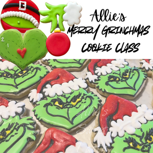 Allie's Merry Grinchmas Cookie Decorating Class November 1st 12pm