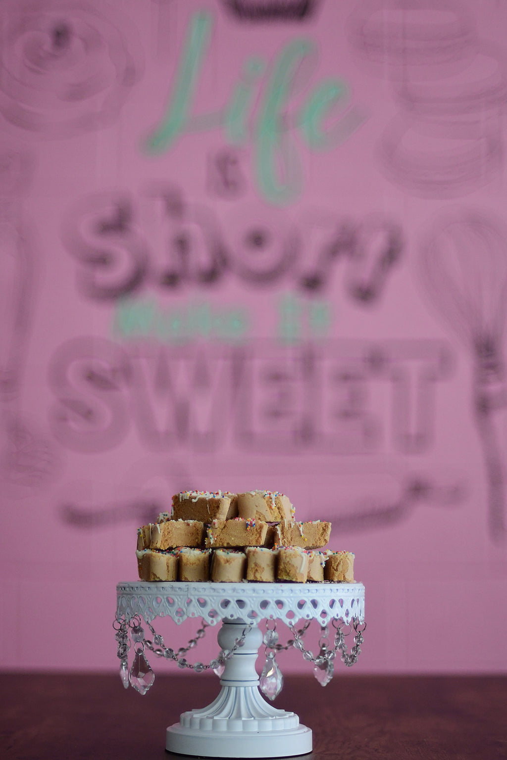 Vanilla Sprinkled Biscotti